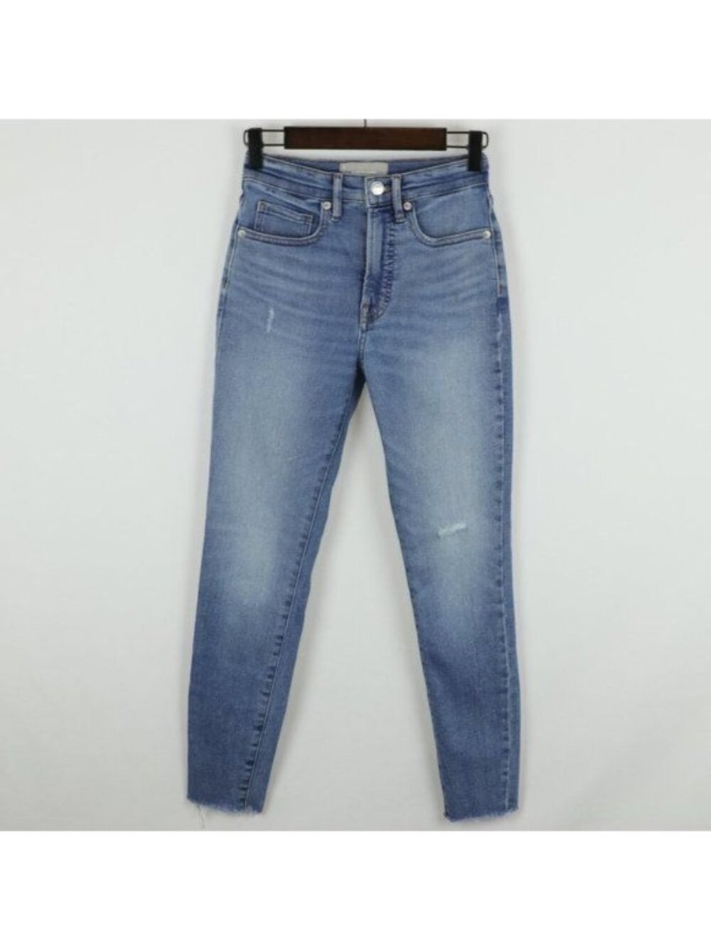 Everlane The High Rise Women's Size 24 Blue Denim High Rise Skinny Jeans